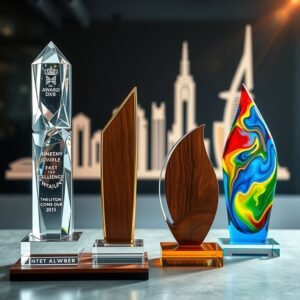 The Ultimate Guide to Custom Awards: Crafting Excellence in Crystal, Metal, Wood, and Resin with Awards DXB